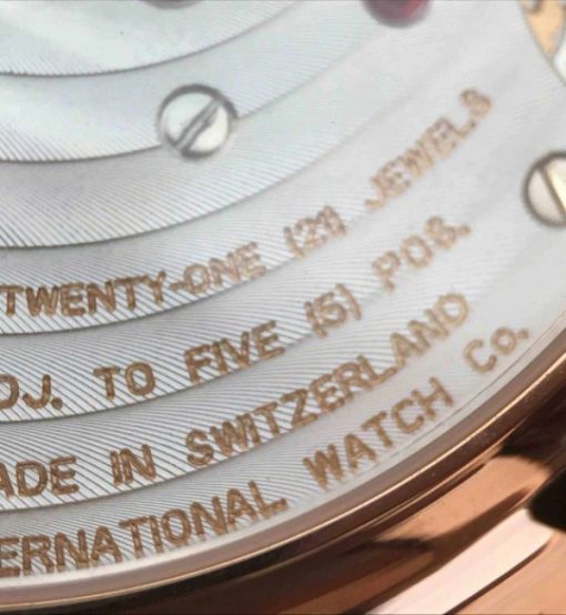 Replica IWC AZ Portuguese Flying Tourbillon SS Black Dial Leather Strap - Image 13