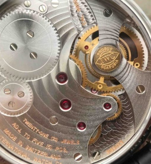 Replica IWC AZ Portuguese Tourbillon White Dial Blue Markers - Image 14