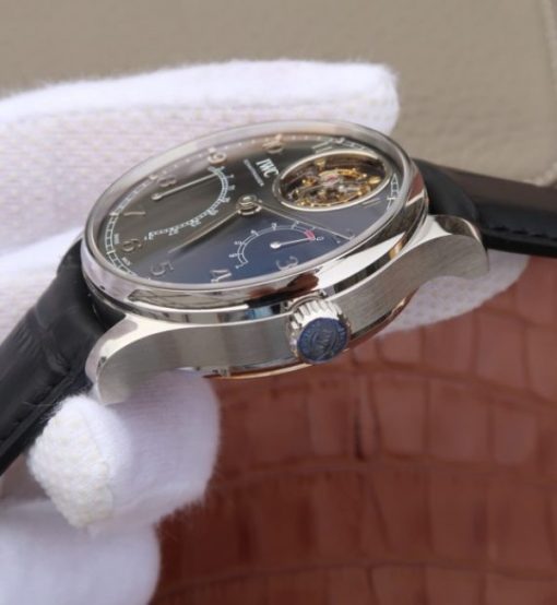 Replica IWC AZ Portuguese Tourbillon IW5046 Black Dial - Image 4