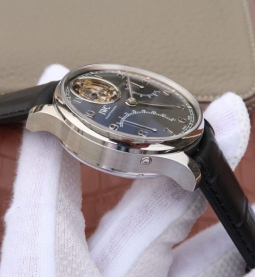 Replica IWC AZ Portuguese Tourbillon IW5046 Black Dial - Image 5