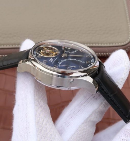 Replica IWC AZ Portuguese Tourbillon IW5046 Blue Dial - Image 5