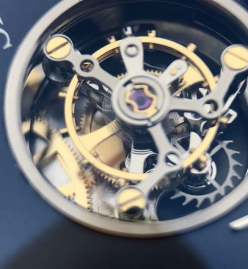 Replica IWC AZ Portuguese Tourbillon IW5046 Blue Dial - Image 9