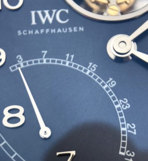 Replica IWC AZ Portuguese Tourbillon IW5046 Blue Dial - Image 11