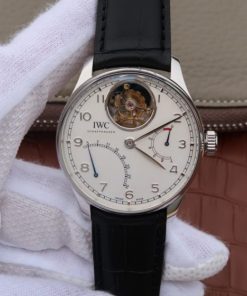Replica IWC AZ Portuguese Tourbillon IW5046 SS White Dial
