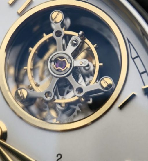 Replica IWC AZ Portuguese Tourbillon IW5046 White Dial YG Markers - Image 9