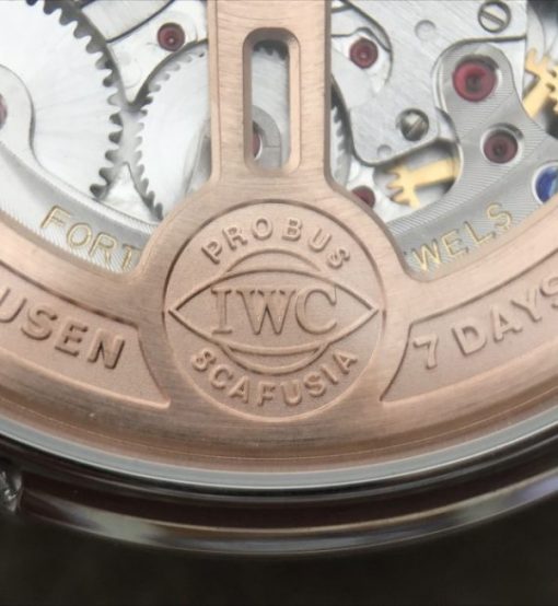 Replica IWC AZ Portuguese Tourbillon IW5046 White Dial YG Markers - Image 15