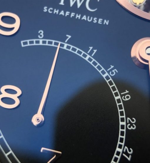 Replica IWC AZ Portuguese Tourbillon IW5046 RG Black Dial - Image 10