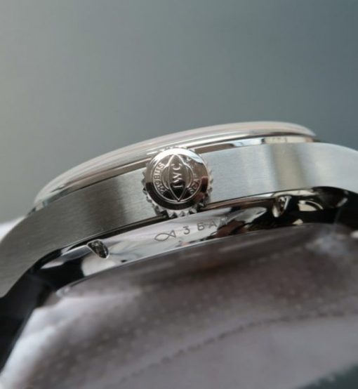 Replica IWC TF Portuguese Tourbillon IW5046 White Dial Leather Strap - Image 4