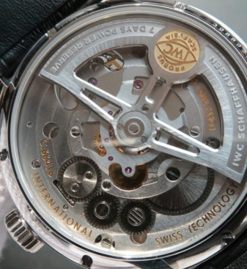 Replica IWC TF Portuguese Tourbillon IW5046 White Dial Leather Strap - Image 6