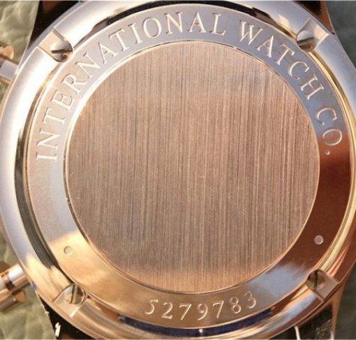 Replica IWC ZF Portuguese Chrono IW3714 RG White Dial Diamonds Inner Bezel - Image 11