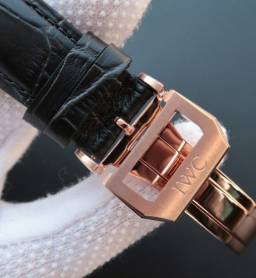Replica IWC ZF Portuguese Chrono IW371433 Jacky Chen Leather Strap - Image 6