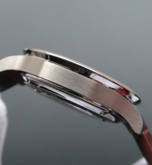 Replica IWC ZF Portuguese Chrono IW371431 Brown Leather Strap - Image 5