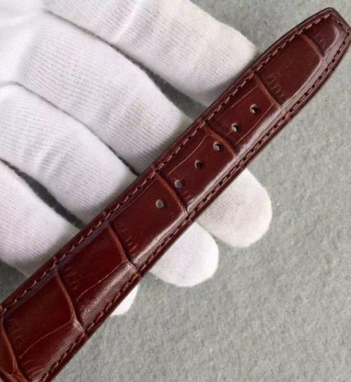 Replica IWC ZF Portuguese IW500701 RG White Dial Leather Strap A52010 - Image 7