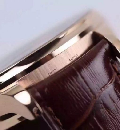 Replica IWC ZF Portuguese RG IW500702 Leather Strap A52010 - Image 6