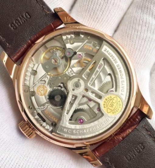 Replica IWC ZF Portuguese RG IW500702 Leather Strap A52010 - Image 7