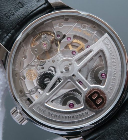 Replica IWC ZF Portuguese IW500708 Green Dial Rose Gold Markers A52010 V5 - Image 5