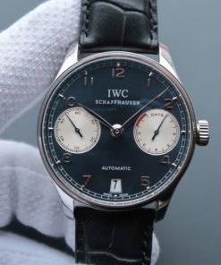 Replica IWC ZF Portuguese IW500112 Laureus Edition Leather Strap A52010