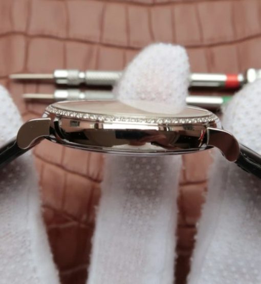 Replica IWC MK Portofino IW356514 Silver Dial Diamonds Bezel - Image 5