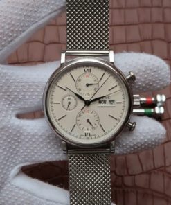 Replica IWC V6 Portofino IW391011 Chronograph White Dial
