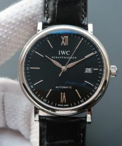 Replica IWC MK Portofino Automatic IW356502 Black Dial A2892