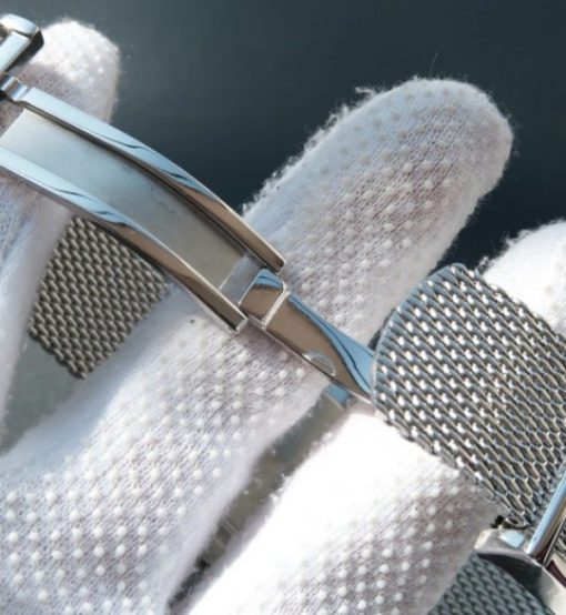 Replica IWC MK Portofino IW356505 Automatic White Dial SS Mesh Bracelet - Image 6