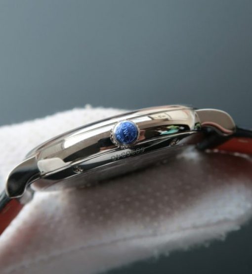 Replica IWC MK Portofino IW356512 Automatic Blue Dial Leather Strap - Image 4