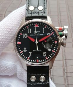 Replica IWC ZF Big Pilot IW500433 Muhammad Ali Leather Strap