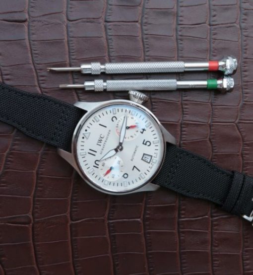 Replica IWC ZF Big Pilot IW500432 DFB Limited Edition Nylon Strap - Image 8