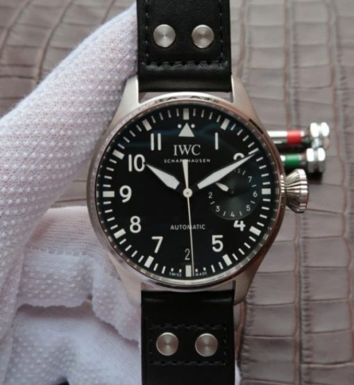 Replica IWC ZF Big Pilot IW500901 Leather Strap A51111 - Image 4