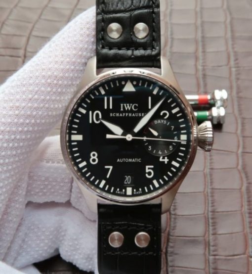 Replica IWC ZF Big Pilot IW500901 Leather Strap A51111