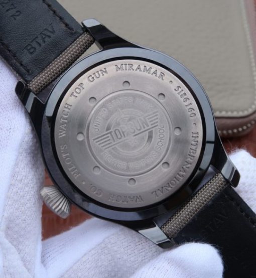 Replica IWC ZF Big Pilot 48mm IW501902 Real Ceramic Nylon Strap - Image 6