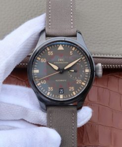 Replica IWC ZF Big Pilot 48mm IW501902 Real Ceramic Nylon Strap