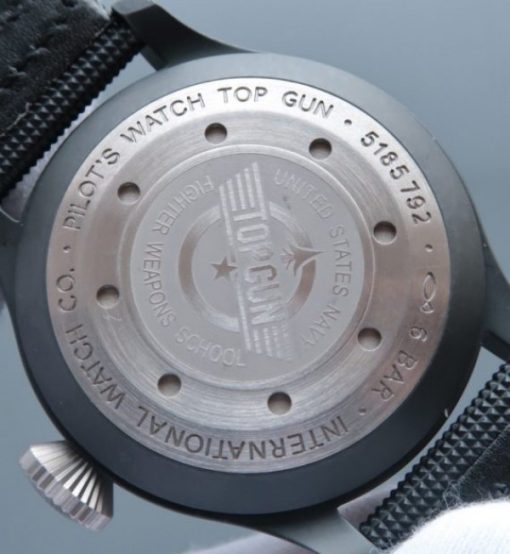 Replica IWC ZF Big Pilot IW502001 Real Ceramic Nylon Strap - Image 6