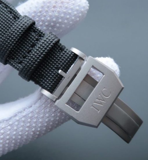 Replica IWC ZF Big Pilot IW502001 Real Ceramic Nylon Strap - Image 7