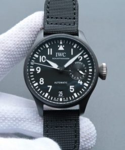 Replica IWC ZF Big Pilot IW502001 Real Ceramic Nylon Strap