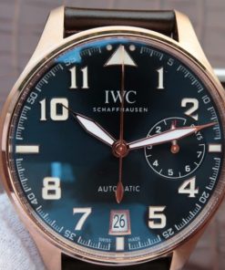 Replica IWC ZF Big Pilot IW500909 Le Petit Prince RG Leather Strap