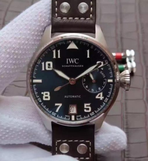 Replica IWC ZF Big Pilot IW500908 Le Petit Prince Leather Strap