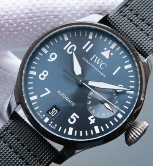 Replica IWC ZF Big Pilot IW502003 Real Ceramic Nylon Strap - Image 2