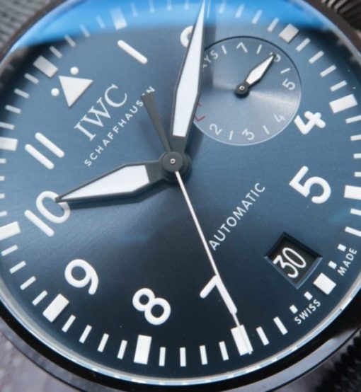 Replica IWC ZF Big Pilot IW502003 Real Ceramic Nylon Strap - Image 3