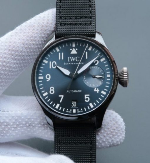Replica IWC ZF Big Pilot IW502003 Real Ceramic Nylon Strap