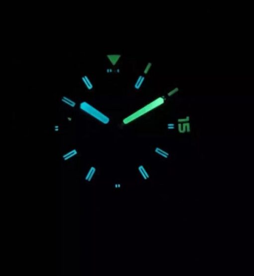 Replica IWC V6 Aquatimer Chrono IW376803 Black Dial SS Bracelet A7750 - Image 8