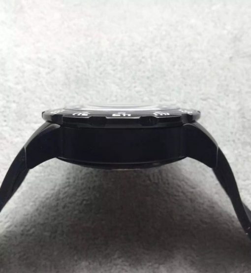 Replica IWC V6 Aquatimer Chronograph Black Rubber Strap - Image 4