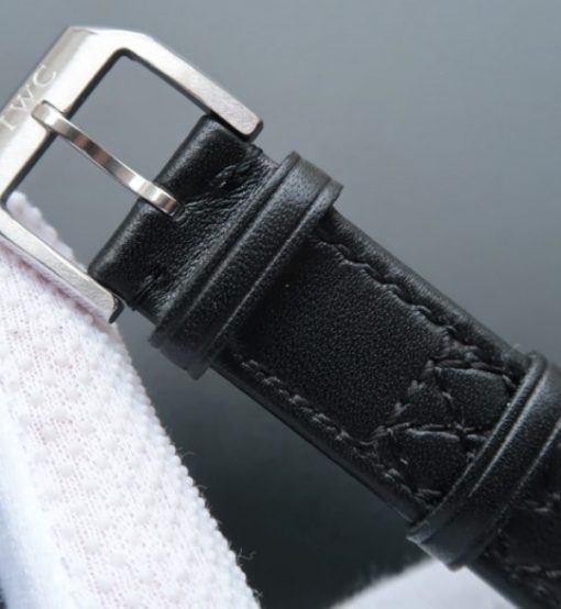 Replica IWC Ingenieur Chrono IW380702 Gray Dial Leather Strap - Image 7