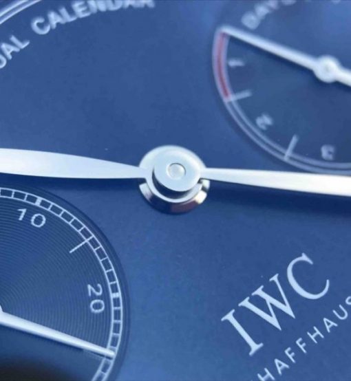 Replica IWC YLF Portuguese Annual Calendar IW503502 Blue Dial A52850 - Image 11