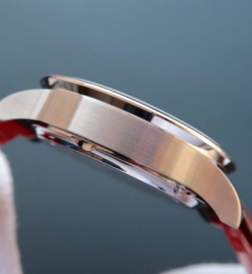 Replica IWC Portuguese Automatic Yacht Club White Dial Red Hand - Image 4