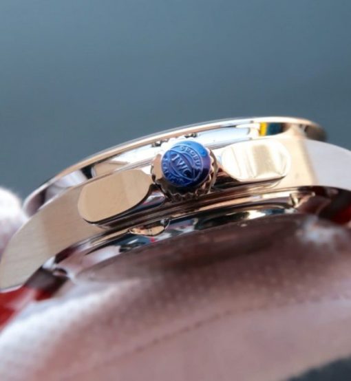 Replica IWC Portuguese Automatic Yacht Club White Dial Blue Hand - Image 3