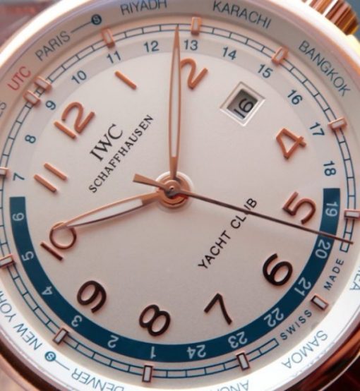 Replica IWC Portuguese Automatic Yacht Club White Dial RG - Image 2