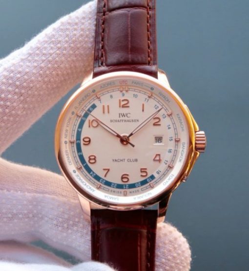 Replica IWC Portuguese Automatic Yacht Club White Dial RG