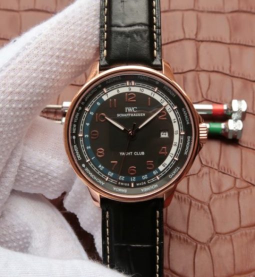 Replica IWC Portuguese Automatic Yacht Club Black Dial