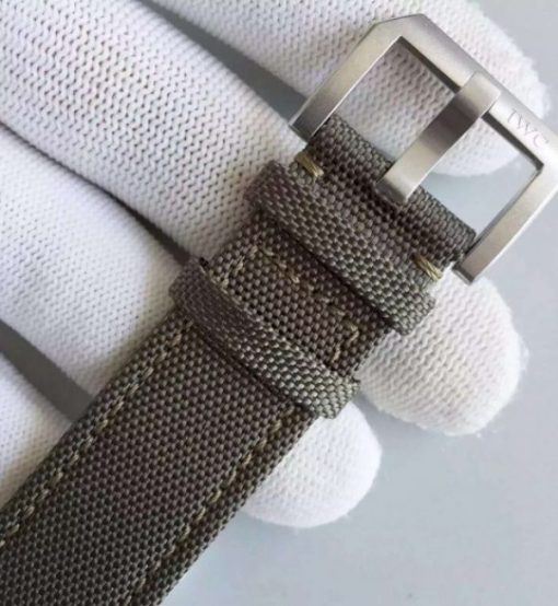 Replica IWC MKF Mark XVIII IW324702 Gray Dial Nylon Strap A2892 - Image 7